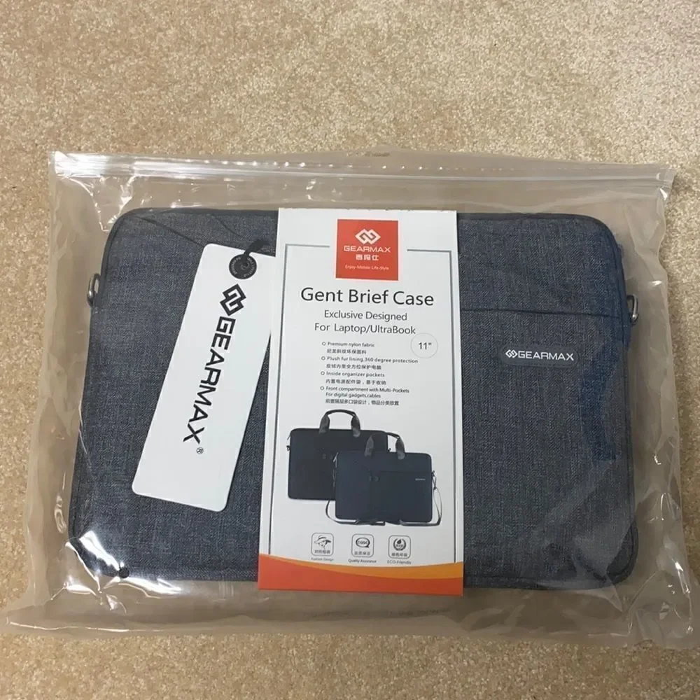 Men’s Brief Case for 11” Laptop or Ultrabook NEW